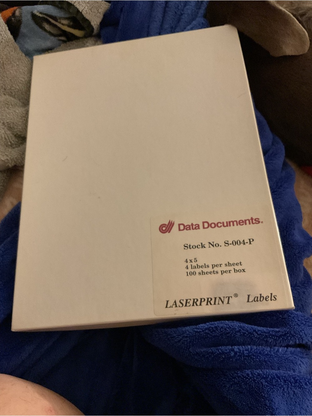 Data Documents Laserprint Label Sheets - White